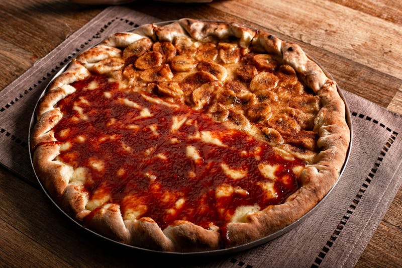 Cinnamon Dessert Pizza from Dewey's pizza